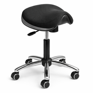 Tabouret ergonomique a roulette