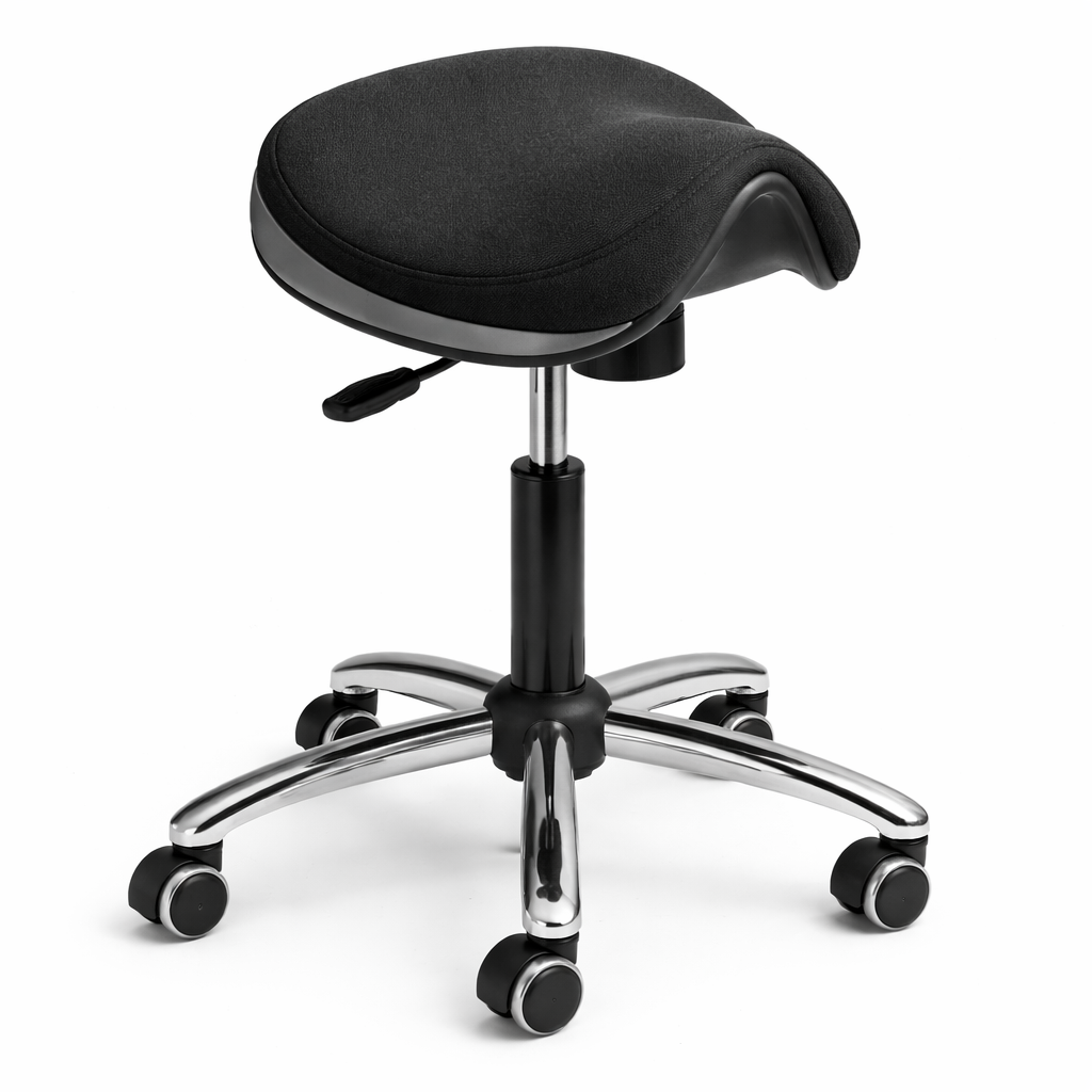 Tabouret ergonomique à roulette